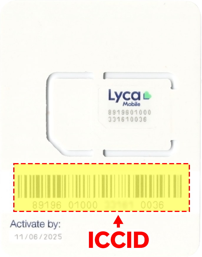Sim Chip Activation Code SIM activation